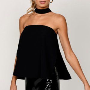 ESSUE | Women’s Black Choker Tube Top